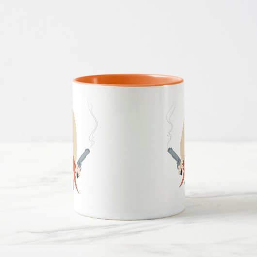 Yosemite Sam Back Off Tasse (Zentrum)