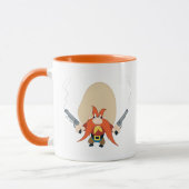Yosemite Sam Back Off Tasse (Links)