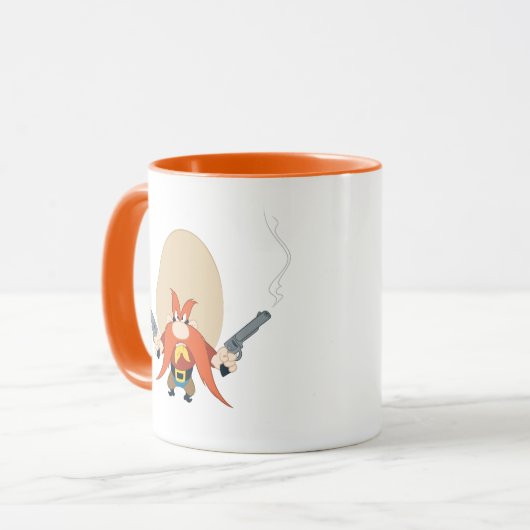 Yosemite Sam Back Off Tasse (Vorderseite Links)