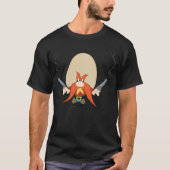 Yosemite Sam Back Off Tri-Blend Shirt (Vorderseite)