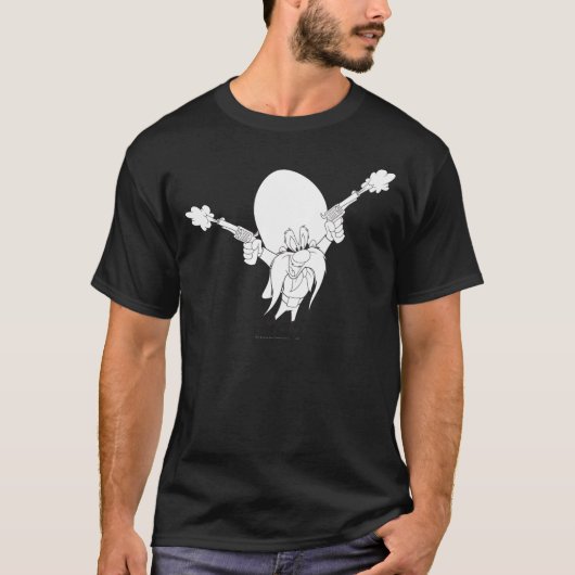 YOSEMITE SAM™ Gewehre Blasieren T-Shirt (Vorderseite)