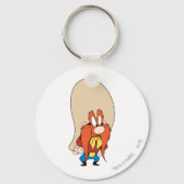 Yosemite Sam Hands auf Hips Schlüsselanhänger (Vorderseite)