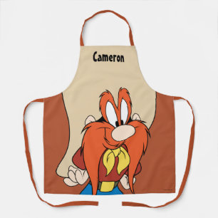 Yosemite Sam Hands auf Hips Schürze