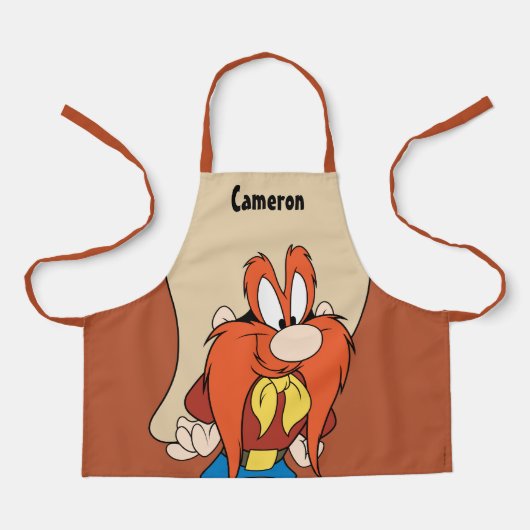 Yosemite Sam Hands auf Hips Schürze (Vorderseite)