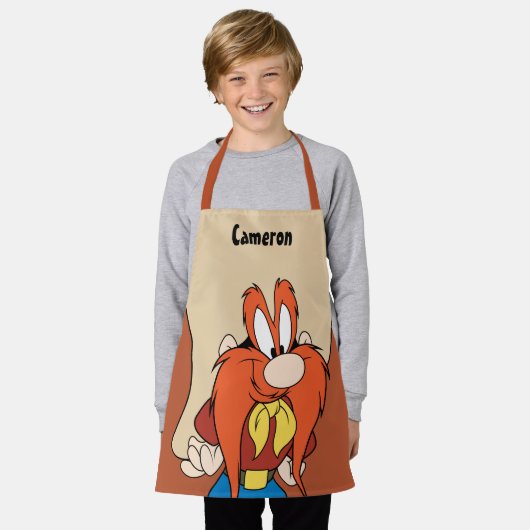 Yosemite Sam Hands auf Hips Schürze (Getragen)