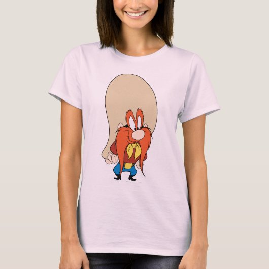 Yosemite Sam Hands auf Hips T-Shirt (Vorderseite)