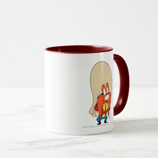 Yosemite Sam Hands auf Hips Tasse (VorderseiteRechts)