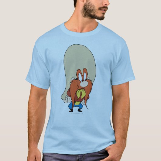 Yosemite Sam Hands auf Hüften T-Shirt (Vorderseite)