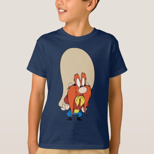 Yosemite Sam Hands auf Hüften T-Shirt (Vorderseite)