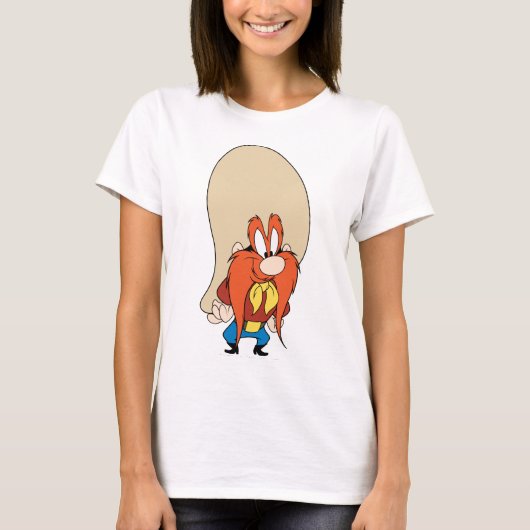Yosemite Sam Hands auf Hüften T-Shirt (Vorderseite)