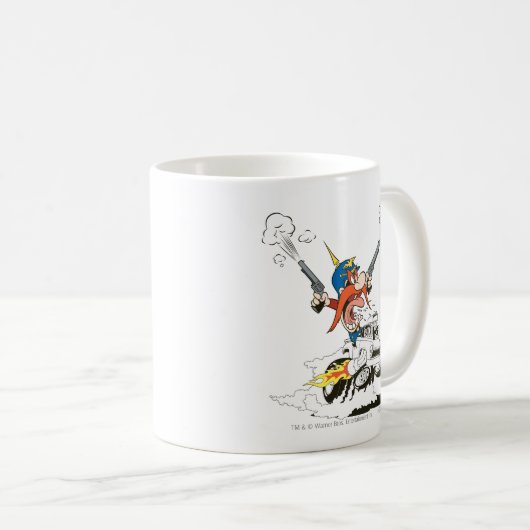 Yosemite Sam Road Rage Kaffeetasse (VorderseiteRechts)