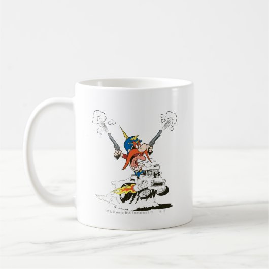 Yosemite Sam Road Rage Kaffeetasse (Links)