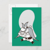 Yosemite Sam Spielkarten Postkarte (Vorne/Hinten)