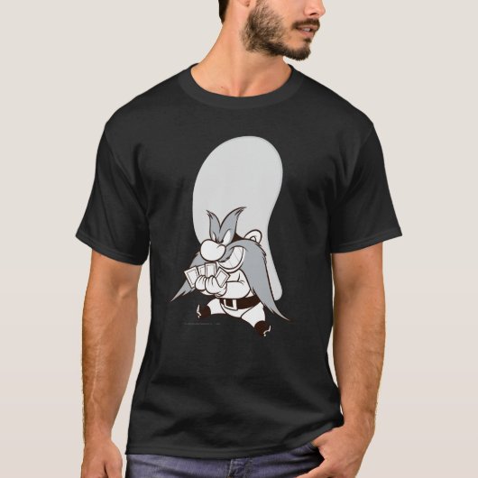 Yosemite Sam Spielkarten T-Shirt (Vorderseite)