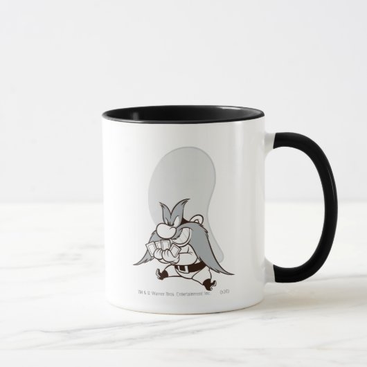 Yosemite Sam Spielkarten Tasse (Rechts)