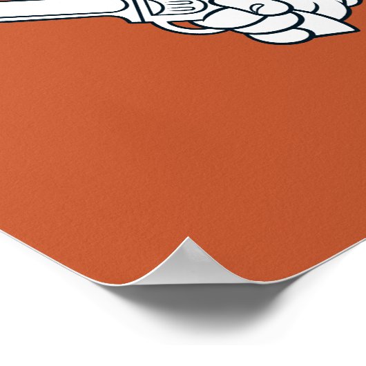 Yosemite Sam Srauking Guns Poster (Ecke)