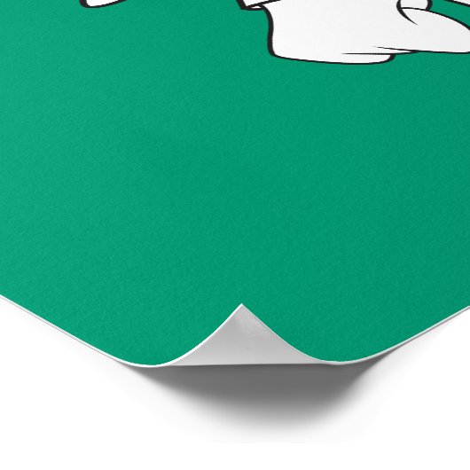 Yosemite Sam Steaming Mad Poster (Ecke)