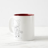 Yosemite Sam Steaming Mad Zweifarbige Tasse (Vorderseite Links)