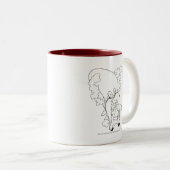 Yosemite Sam Steaming Mad Zweifarbige Tasse (VorderseiteRechts)