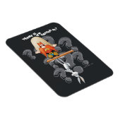 Yosemite Sam sucht nach "Critter" BUGS BUNNY™ Magnet (Rechte Seite)