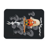 Yosemite Sam sucht nach "Critter" BUGS BUNNY™ Magnet (Horizontal)