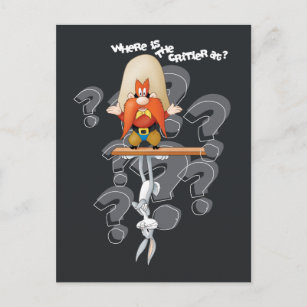 Yosemite Sam sucht nach "Critter" BUGS BUNNY™ Postkarte