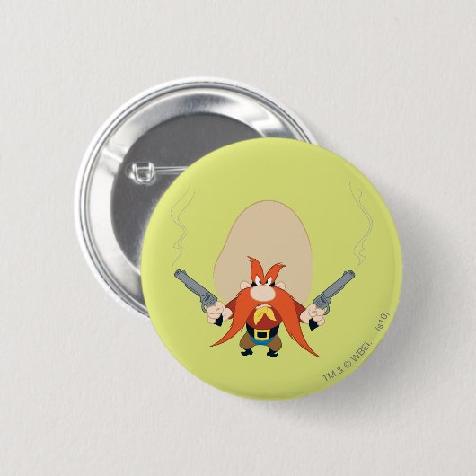 Yosemite Sam Zurück Button (Vorne & Hinten)