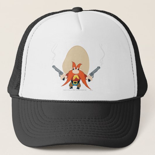 Yosemite Sam Zurück Truckerkappe (Vorderseite)