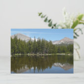 Yosemite-See-Reflexion Karte (Stehend Vorderseite)
