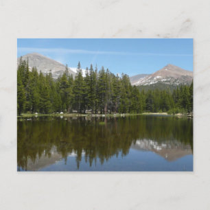 Yosemite-See-Reflexion Postkarte