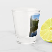 Yosemite-See-Reflexion Schnapsglas (Links)