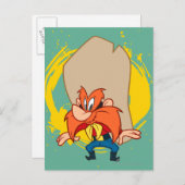 Yosemite Stehend Postkarte (Vorne/Hinten)