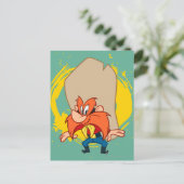 Yosemite Stehend Postkarte (Stehend Vorderseite)