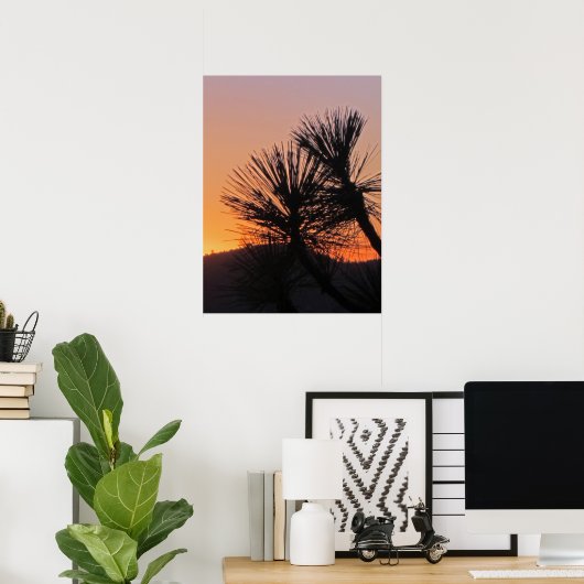 Yosemite Sunset Poster (Heimbüro)
