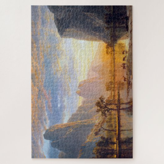 Yosemite-Tal, Albert Bierstadt Puzzle (Vertikal)