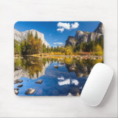 Yosemite-Tal im Fall Mousepad (Mit Mouse)