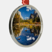 Yosemite-Tal im Fall Ornament Aus Metall (Rechts)