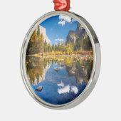 Yosemite-Tal im Fall Ornament Aus Metall (Links)