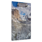 Yosemite-Tal im Schnee Klemmbrett (Rechts)