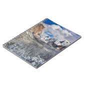 Yosemite-Tal im Schnee Notizblock (Linke Seite)