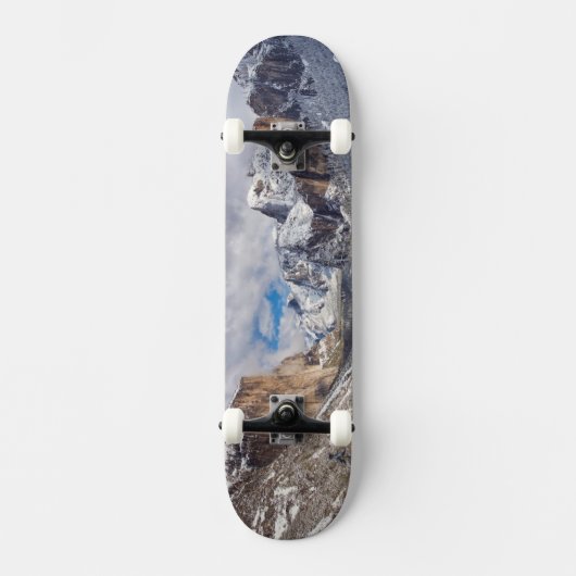 Yosemite-Tal im Schnee Skateboard (Vorderseite)