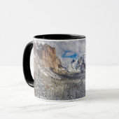 Yosemite-Tal im Schnee Tasse (Vorderseite Links)