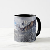Yosemite-Tal im Schnee Tasse (VorderseiteRechts)