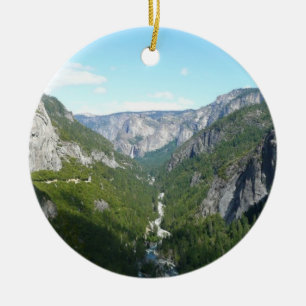 Yosemite‑Tal im Yosemite‑Nationalpark Keramikornament