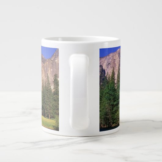 Yosemite-Tal Jumbo-Tasse (Rückseite)
