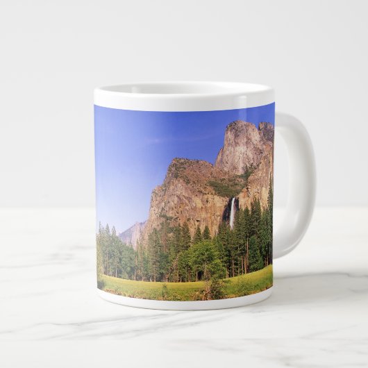 Yosemite-Tal Jumbo-Tasse (Vorderseite Rechts)