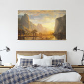 Yosemite-Tal Leinwanddruck (Insitu (Schlafzimmer))