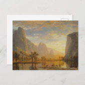 Yosemite-Tal Postkarte (Vorne/Hinten)