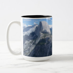 Yosemite-Tal vom Gletscher-Punkt Zweifarbige Tasse