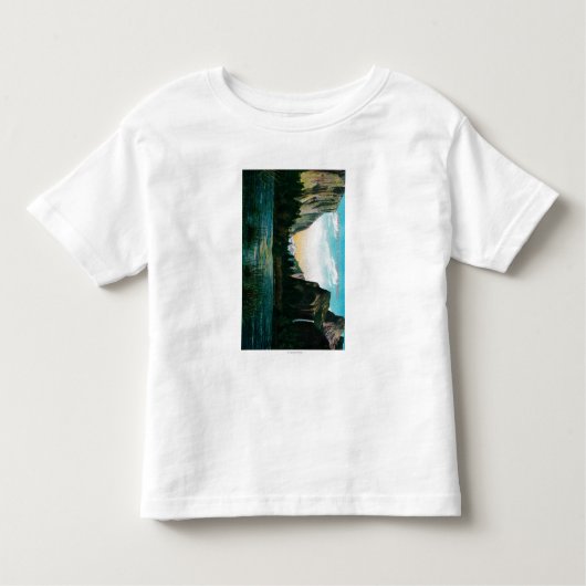 Yosemite-Tal von der Brautschleier-Wiese Kleinkind T-shirt (Vorderseite)